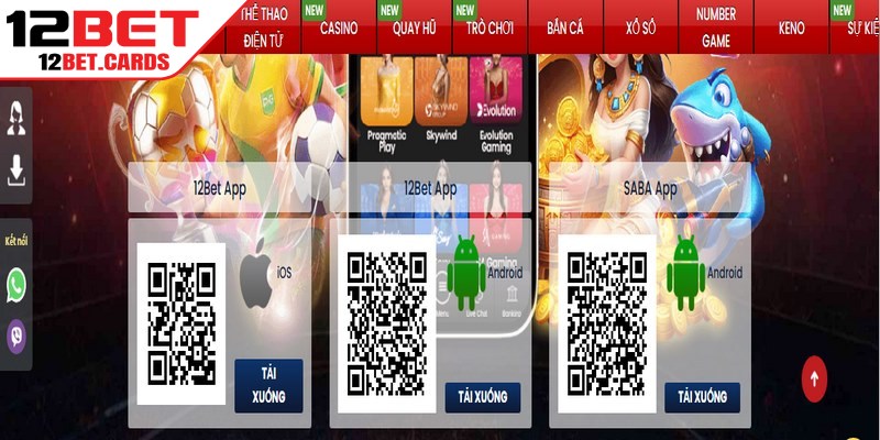 Thực hiện các bước tải app 12BET cho iOS dễ dàng với vài thao tác